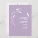 Search for purple vow renewal invitations Modern