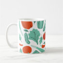 Search for cute food pattern mugs Illustration