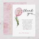 Recherche de balloon remerciements cartes Boho