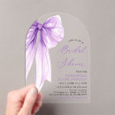 Search for acrylic bridal shower invitations Script