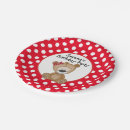 Search for polka dot paper plates Girl birthday