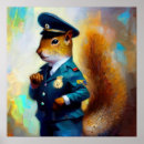 Search for squirrel posters Whimsical