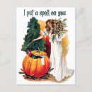 Search for funny halloween quotes postcards Cat