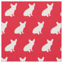 Search for bulldog fabric Silhouette