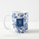 Search for floral blue mugs Vintage