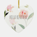 Recherche de coeur floral ornements Beau