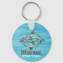 Search for pisces fish keychains Water
