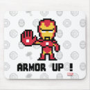 Search for iron man mousepads Retro