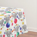 Search for elephant tablecloths Birthday