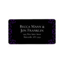 Search for halloween return address labels Black