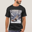 Recherche de renard argenté tshirts Nature