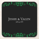 Search for dark green coasters Halloween