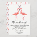Recherche de tropical flamingo mariage invitations Flamants roses