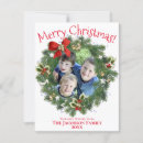 Search for stars christmas cards Red and white