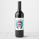 Search for funny christmas quote wine labels Santa claus