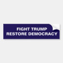 Search for fighting bumper stickers Democracy