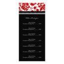Search for black damask rack cards Elegant