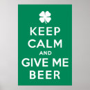 Search for 4 leaf posters St patrick day