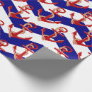 Search for nautical anchor wrapping paper Sailing