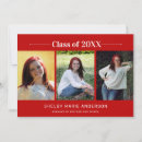 Search for red graduation invitations Minimalist