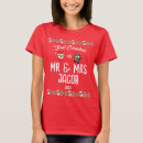 Search for mr christmas tshirts Mr and mrs