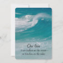 Recherche de waves mariage invitations Turquoise