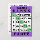 Recherche de bingo birthday invitations Enfants