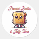 Search for peanut butter and jelly stickers Cartoon
