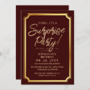 Search for surprise 50th birthday invitations Chic