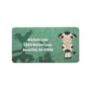 Search for cat silhouette return address labels Animals