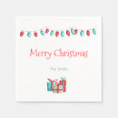 Search for teal christmas napkins Red