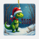 Recherche de dinosaures ornements Vert