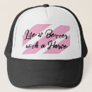 Recherche de cheval rose casquettes Équestre