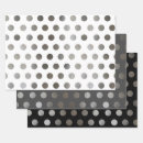 Search for white silver wrapping paper Pattern