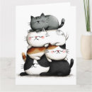 Search for whimsical cat cards Kittens