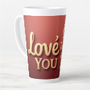 Search for red gold valentines day mugs Romance