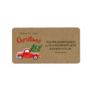 Search for truck return address labels Watercolor