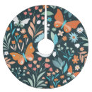 Search for butterflies tree skirts Pattern