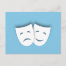 Search for tragedy postcards Comedy