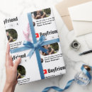 Search for boyfriend wrapping paper Valentine
