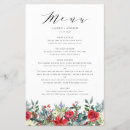 Search for christmas party menus Watercolor