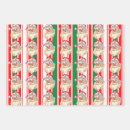 Recherche de père noël vintage papier cadeau Élégant