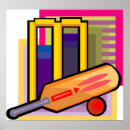 Recherche de cricket posters Coloré