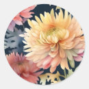 Recherche de chrysanthèmes autocollants Motif