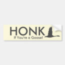 Search for honk bumper stickers goose