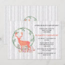 Search for buck baby shower invitations Rustic