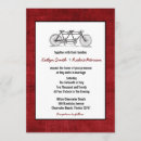 Recherche de vélo mariage invitations Rustique