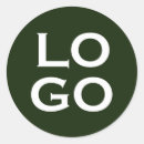 Search for green company stickers Logo