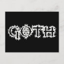 Recherche de punk rock cartes postales Goth