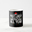 Search for christmas music mugs Xmas
